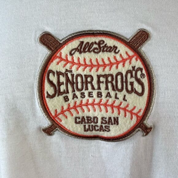 Senior Froggys Cabo San Lucas All Star Baseball T- Shirt Size L EUC - Picture 3 of 7